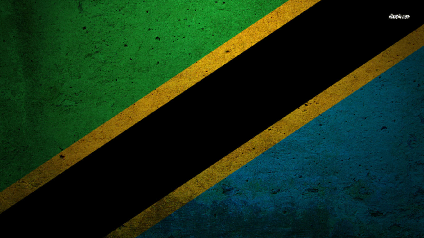 Tanzania Flag Wallpaper Digital Art