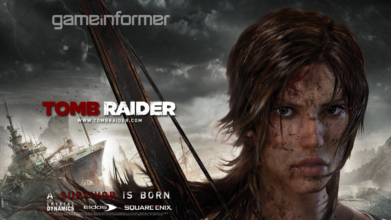 Official Tomb Raider Wallpaper Features Gameinformer