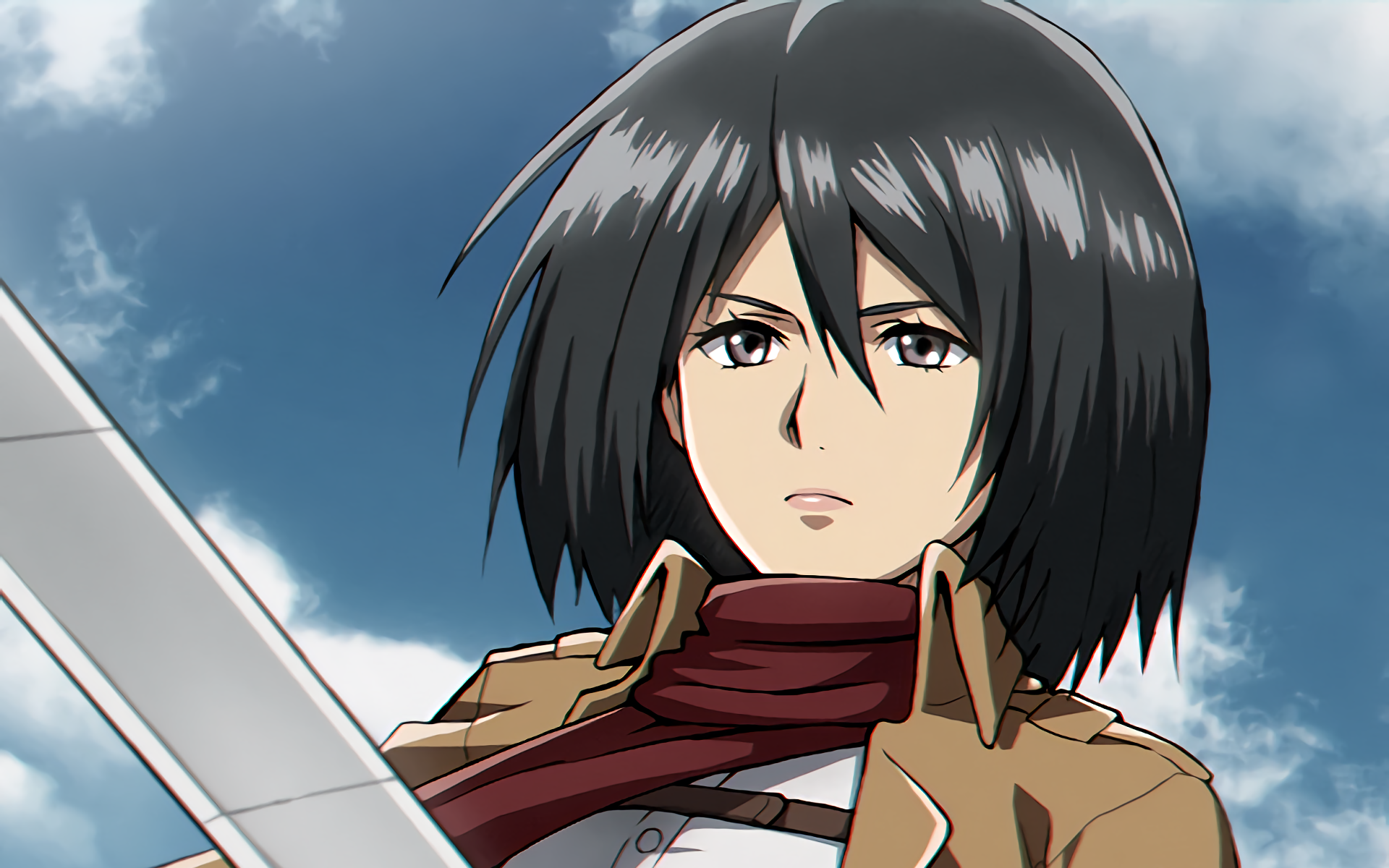 Mikasa Ackerman Attack On Titan Anime HD Wallpaper