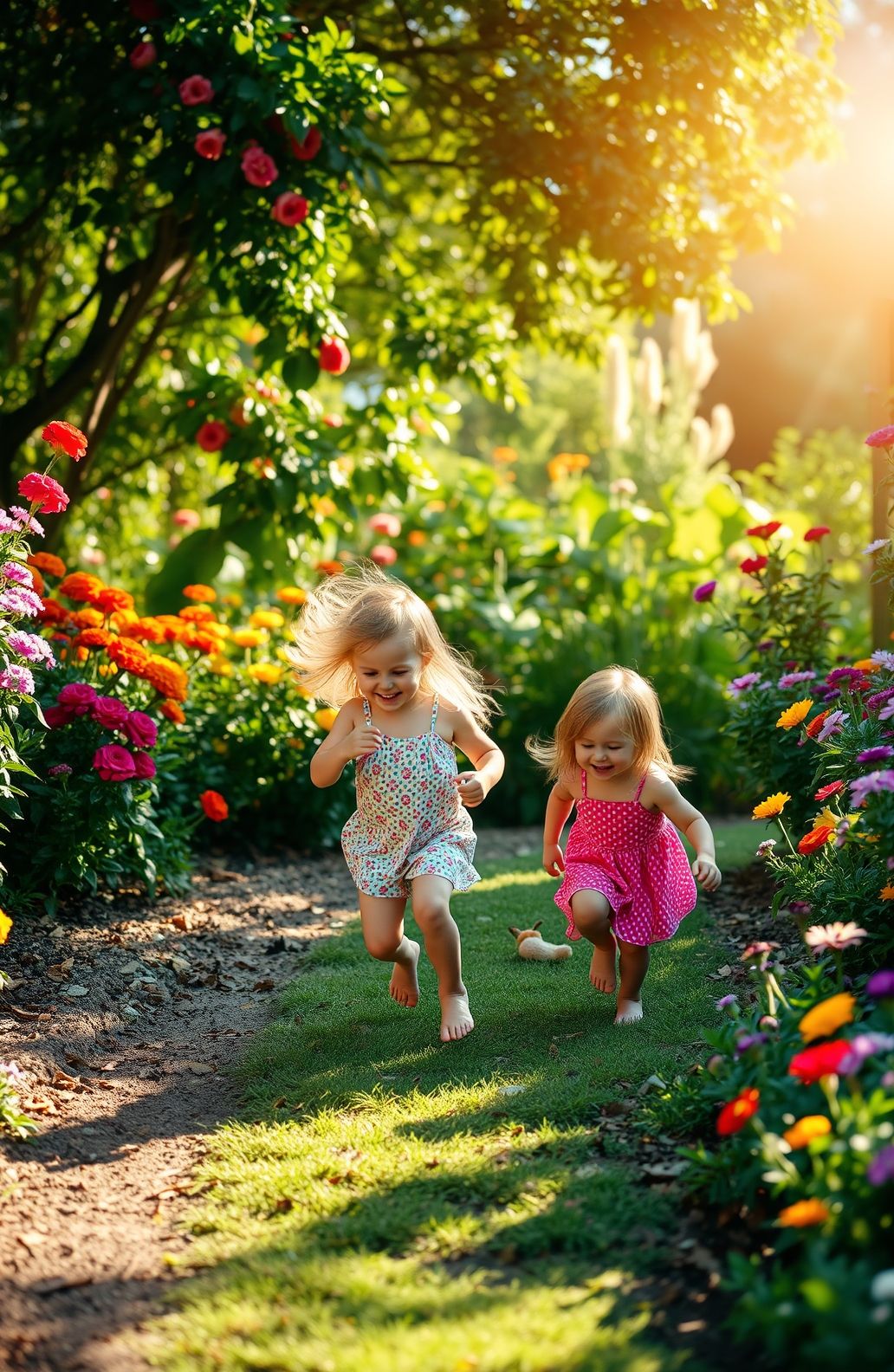 Barefoot Kids Wallpaper