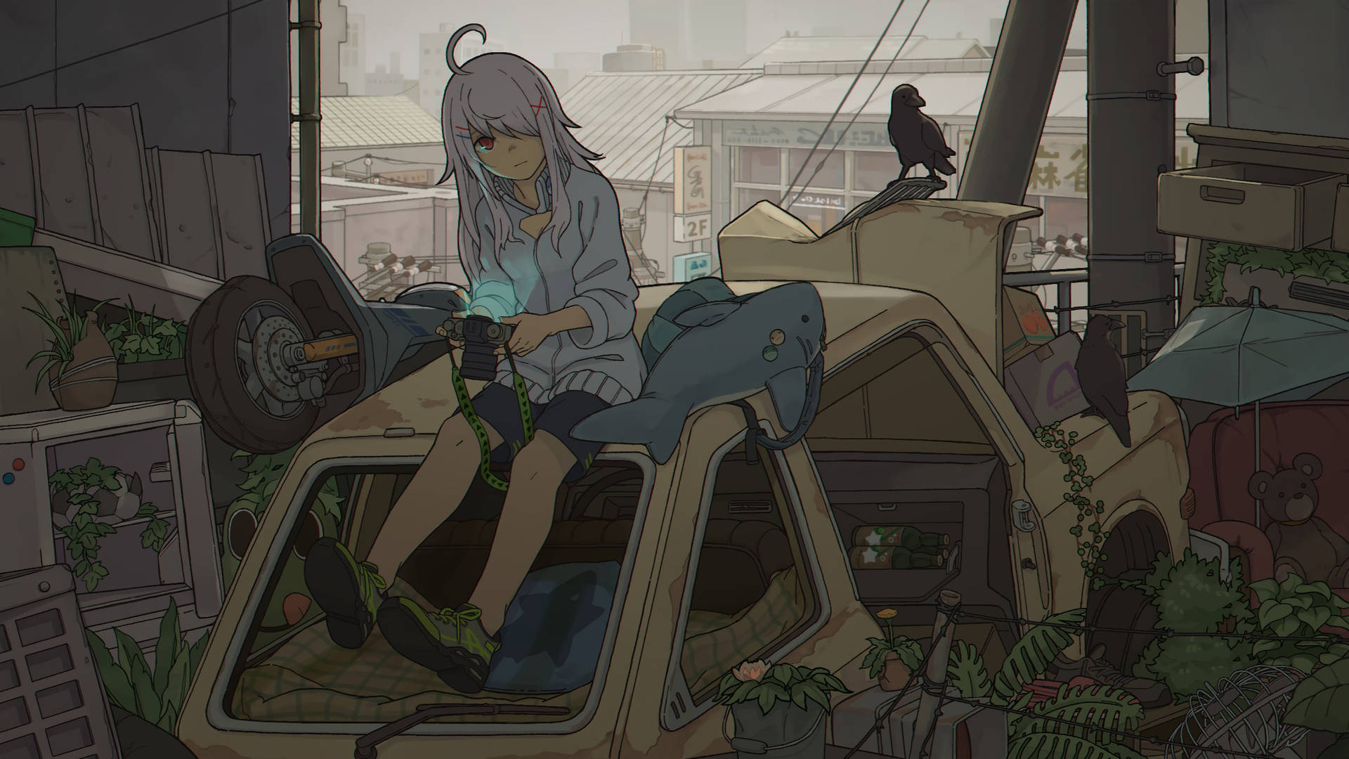 Tomboy Anime Girl Wallpaper