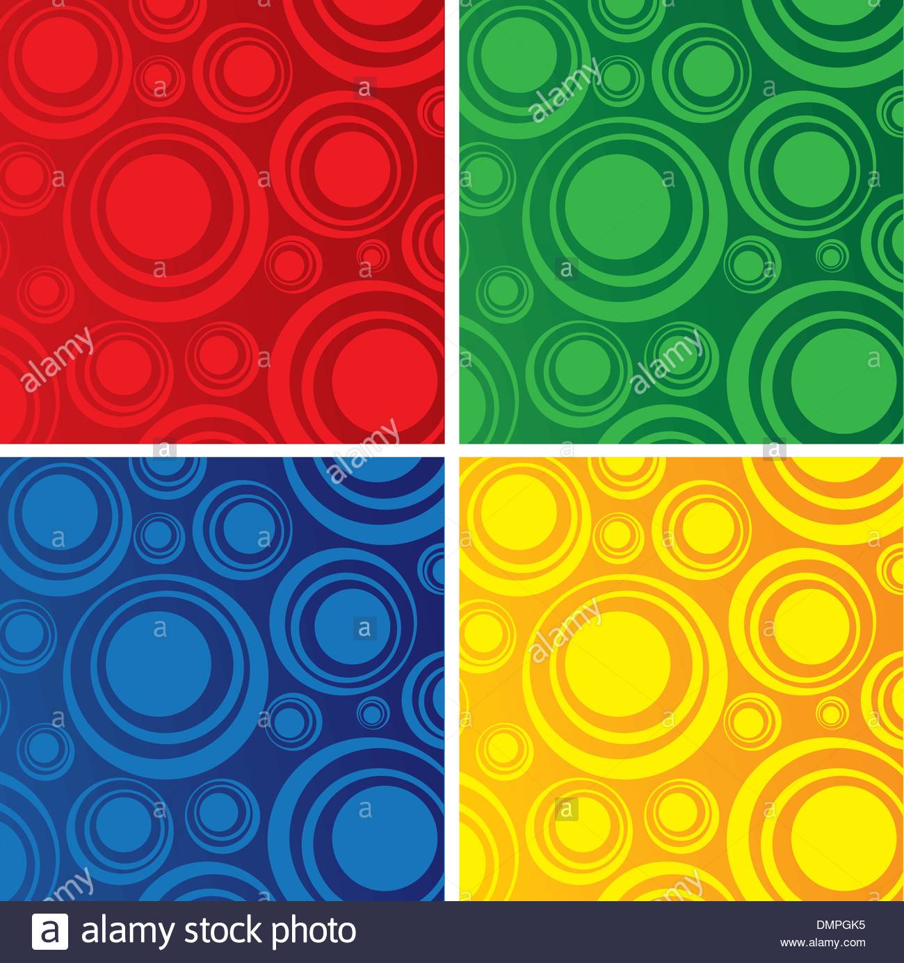 Four Colorful And Whimsical Background Stock Vector Image Art