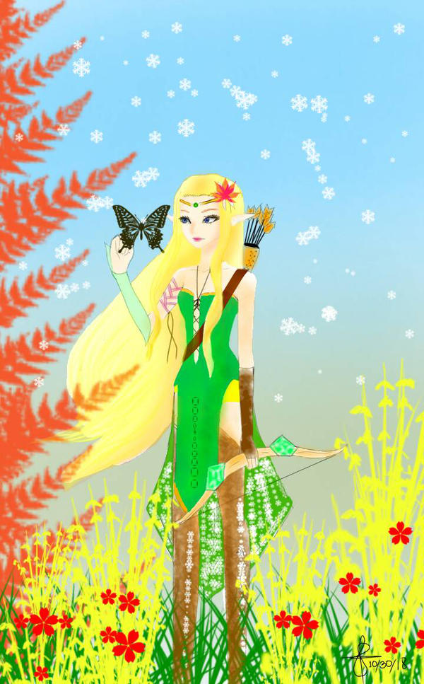 Nerwin Elf Princess Dragon Nest Warriors Dawn By Oreomabangis