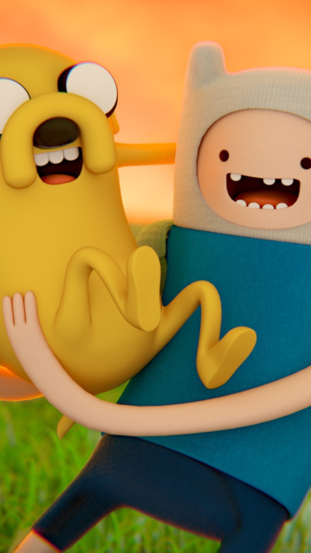 Adventure Time Finn And Jake Wallpaper For iPhone Plus