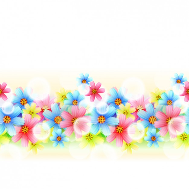 Flower Power Background Vector