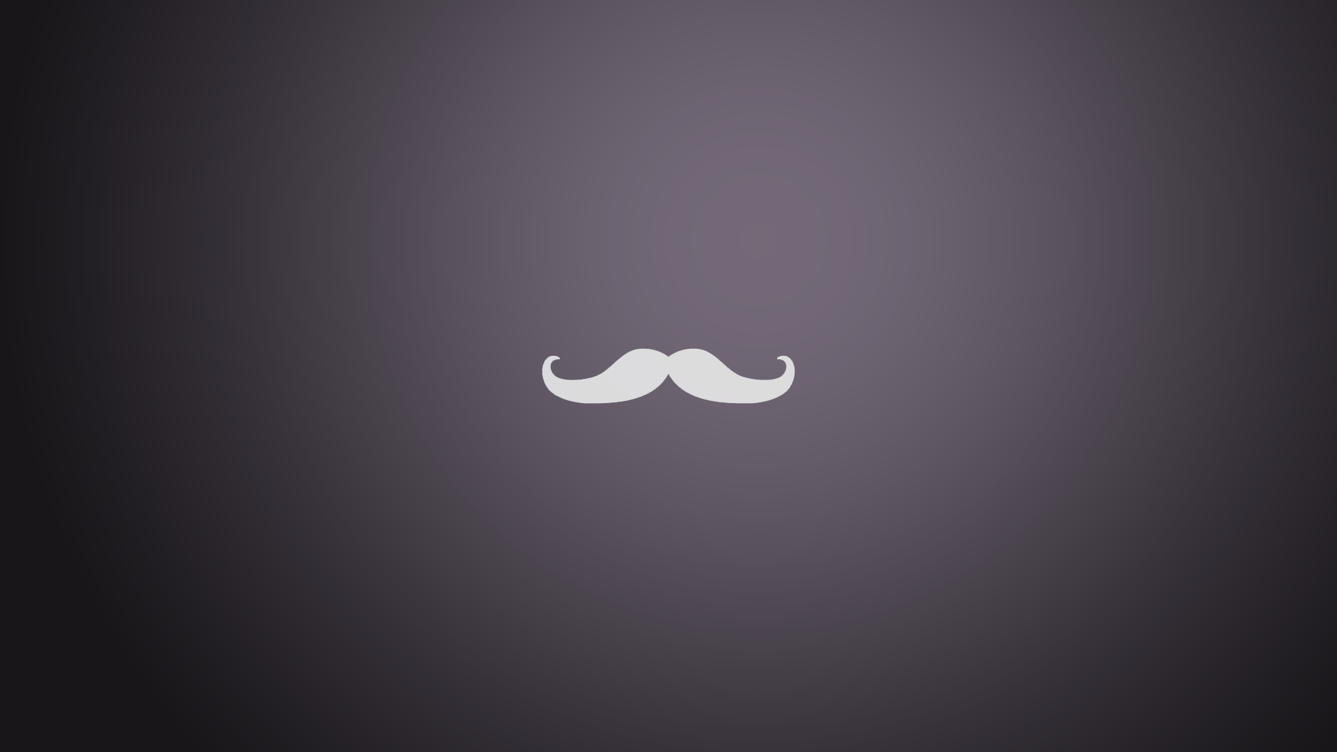 Mustache Desktop Background