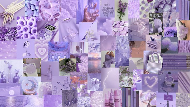 Purple Aesthetic Laptop Wallpaper
