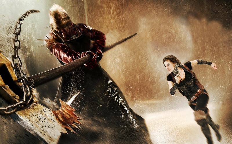 Resident Evil Artwork Milla Jovovich Afterlife Live