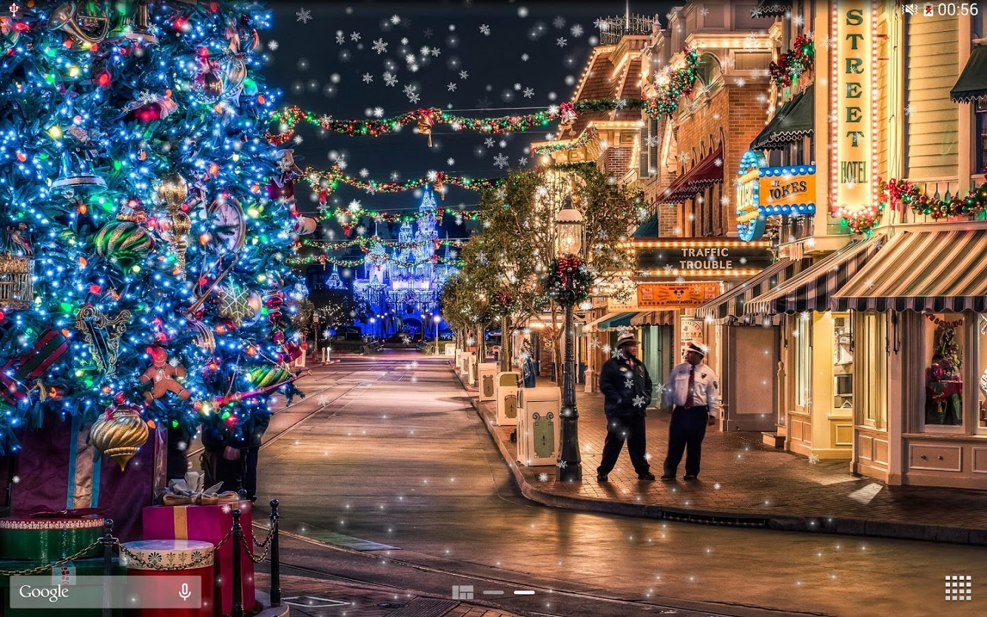 Snow Night City live wallpaper   Android Apps on Google Play