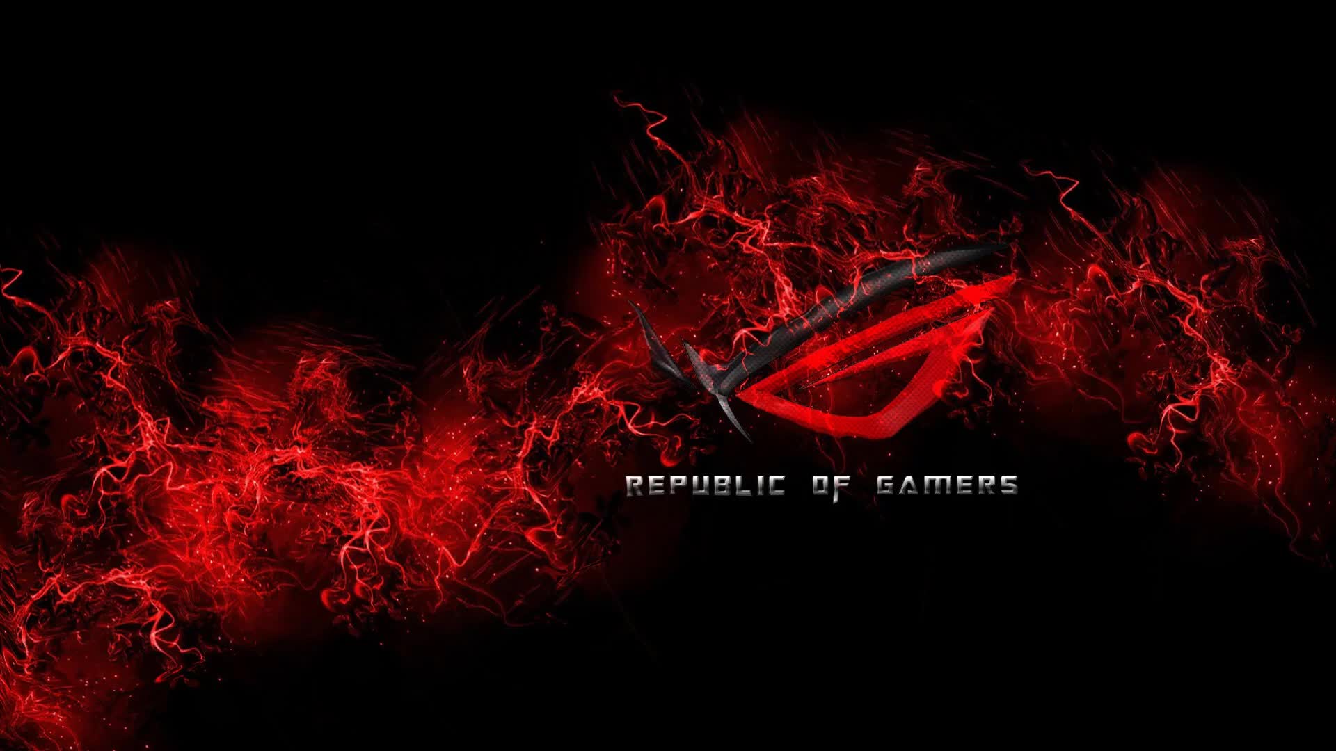 Free download Republic Of Gamers  Logo Live Wallpaper  