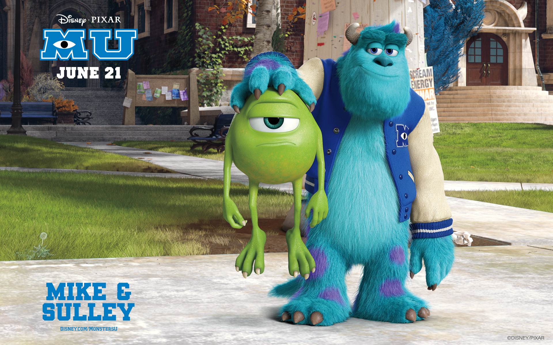 Monsters University Official Wallpaper HD