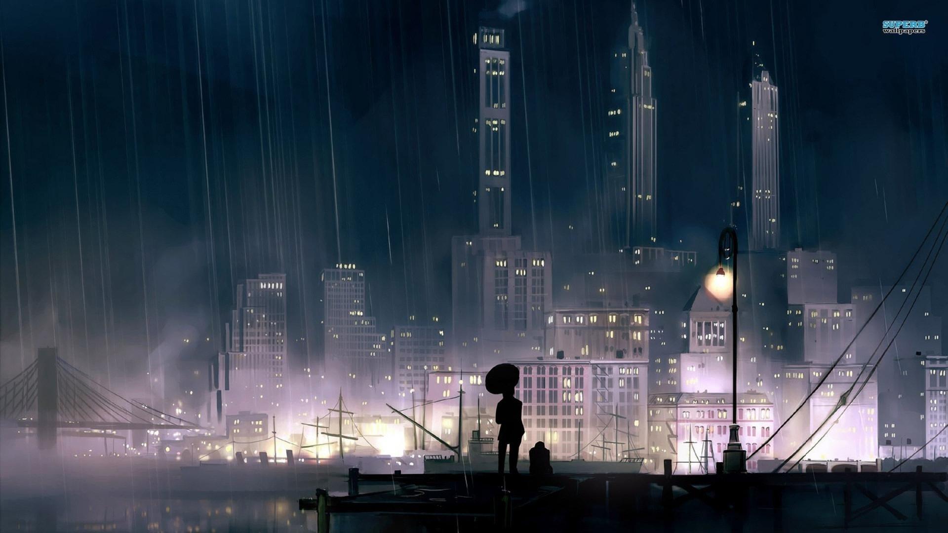 Sad Anime Aesthetic Wallpaper