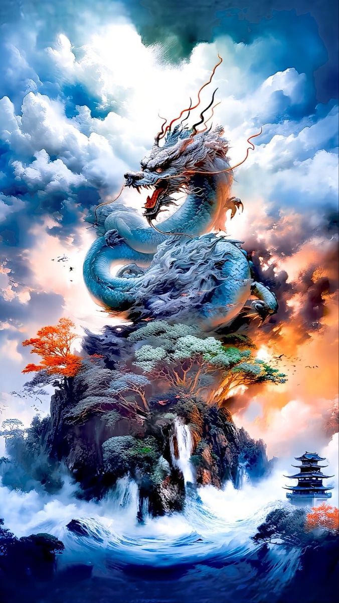 Cool And Big Dragon Wallpaper