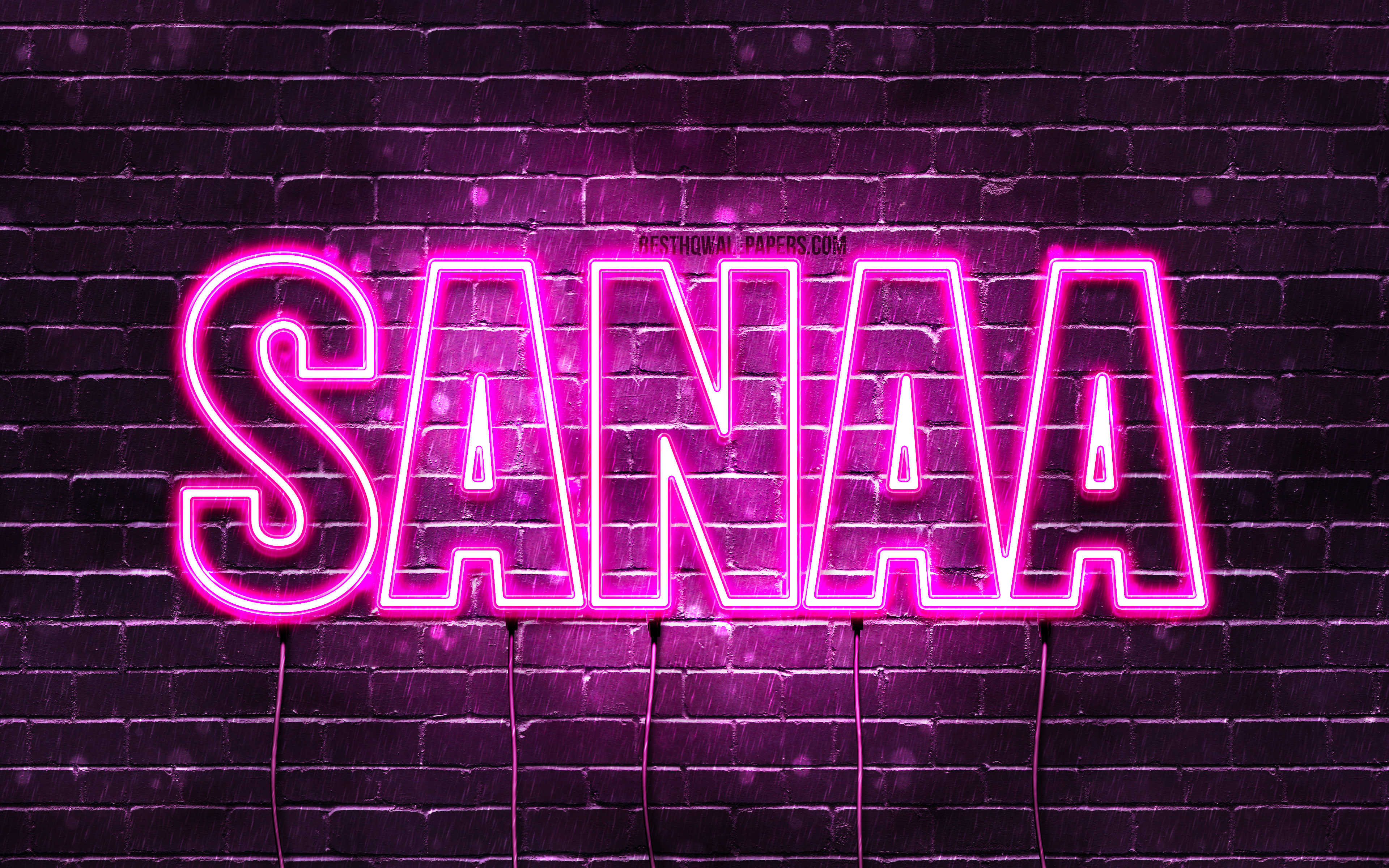 Wallpaper Sanaa 4k With Names Female