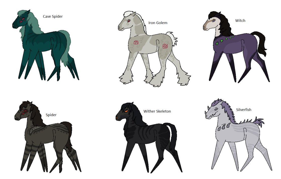 Minecraft Horse Adopts By Gilded Hart Stables