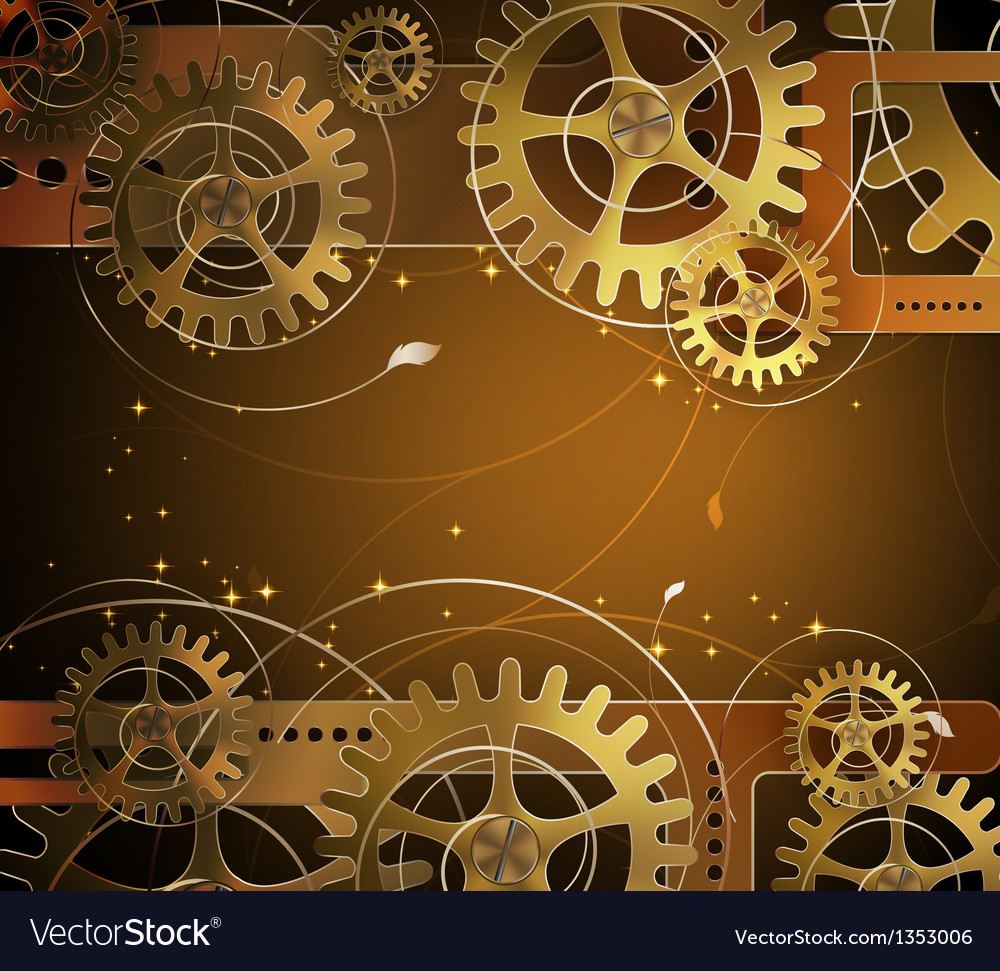 Abstract Mechanical Background Royalty Vector Image
