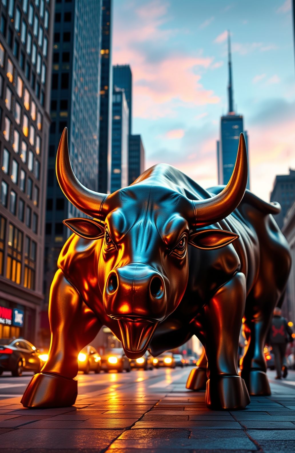 Wall Street Bull Wallpaper