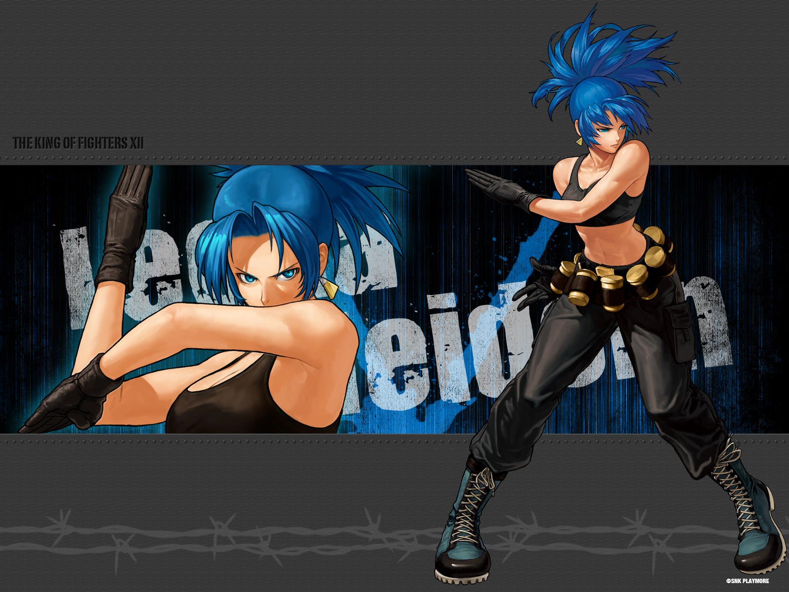 The King Of Fighters Image Kof Xii Leona Wallpaper Photos