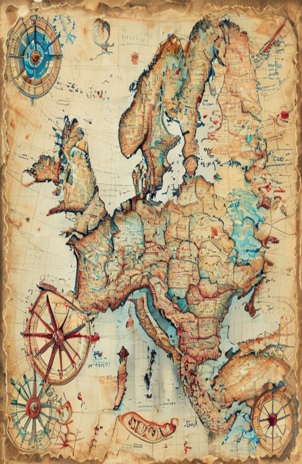 Map Of Europe Wallpaper