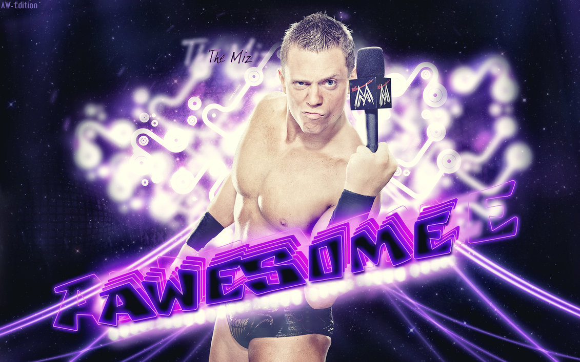 New Wwe Wallpaper The Miz By Aw Edition