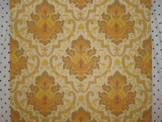 Items similar to 1970s vintage wallpaper on Etsy