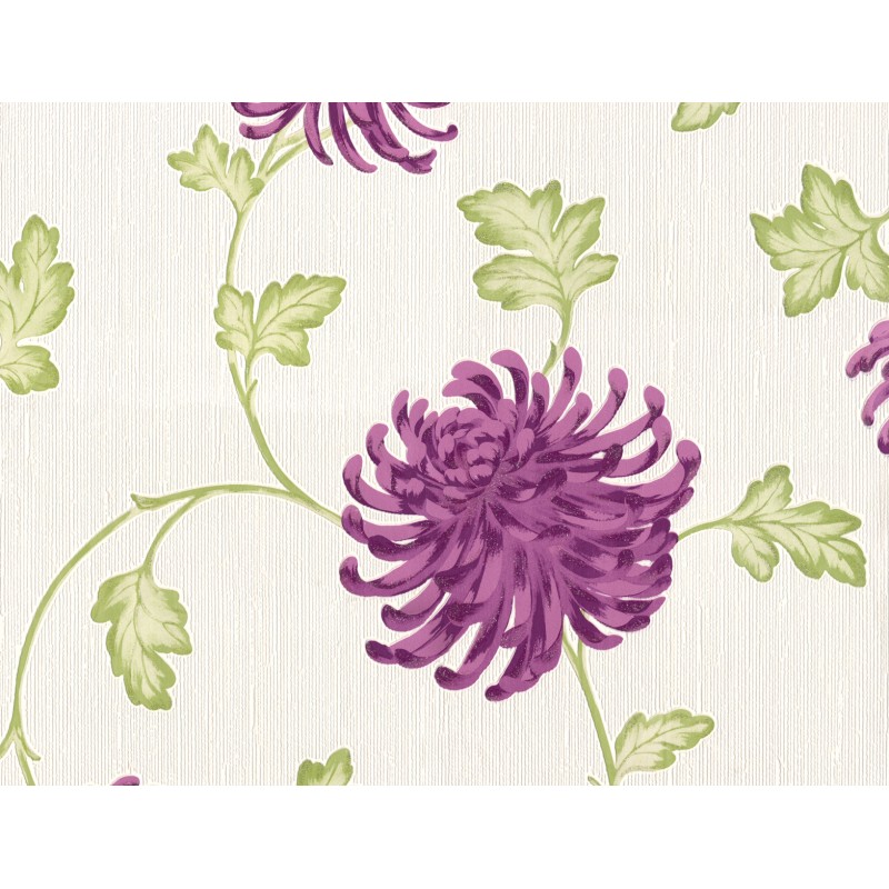 Home Lysette Purple Wallpaper from Moda by Belgravia 13701