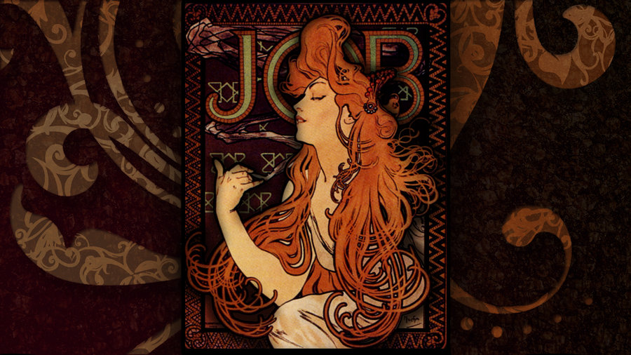 Mucha Wallpaper By Thecaptainsteve