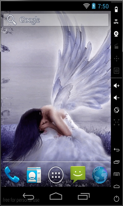 Sad Angel Live Wallpaper For Your Android Phone