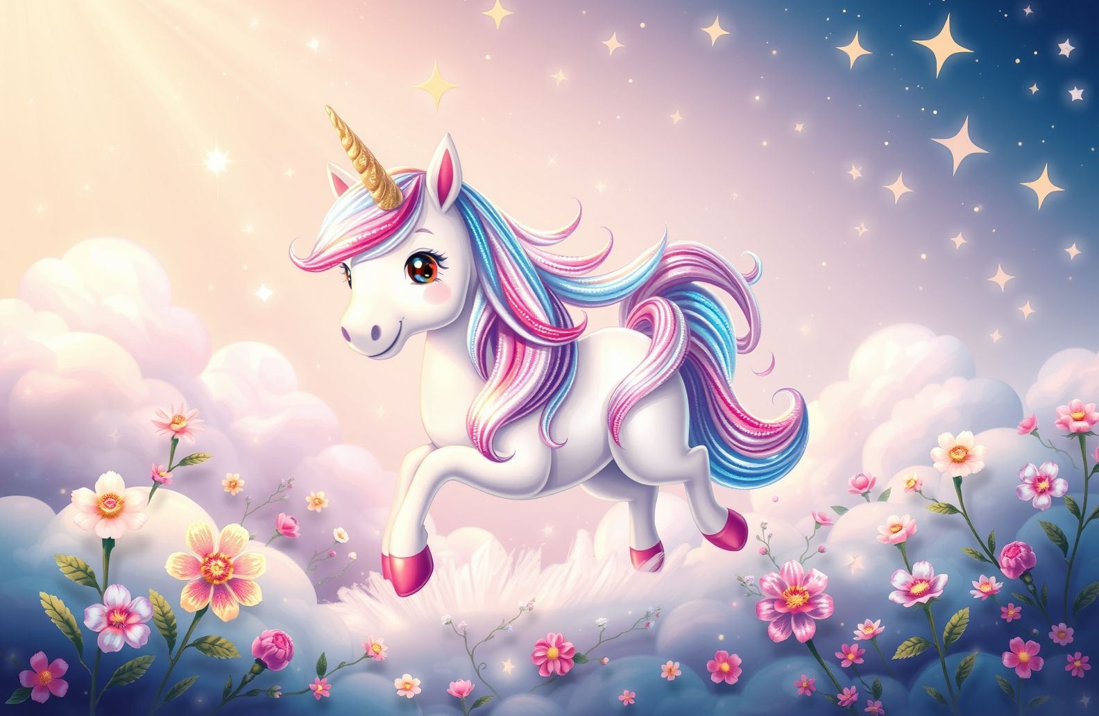 Cute Unicorn Wallpaper