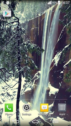 Waterfall Sound Live Wallpaper