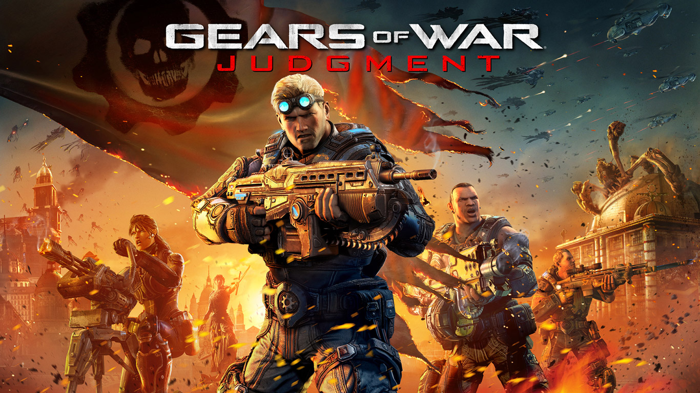 Gears of War Judgment Wallpaper in 1366x768
