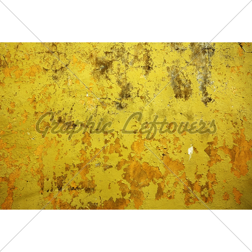 Yellow Wall Perfect Grunge Background Gl Stock Image