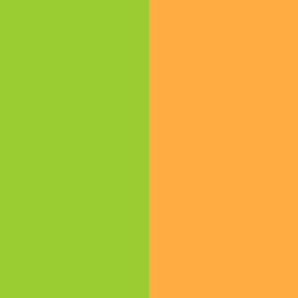 resolution Yellow green and Yellow Orange solid two color background