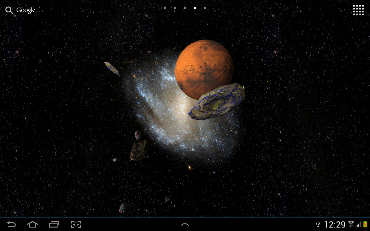 3D Space live wallpaper 102 screenshot 0