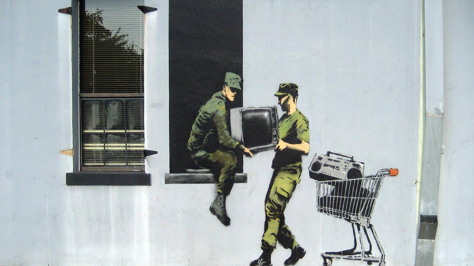 Banksy Street Art Wallpaper Hq