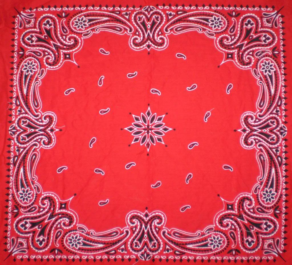 Image For Red And Black Bandana Background