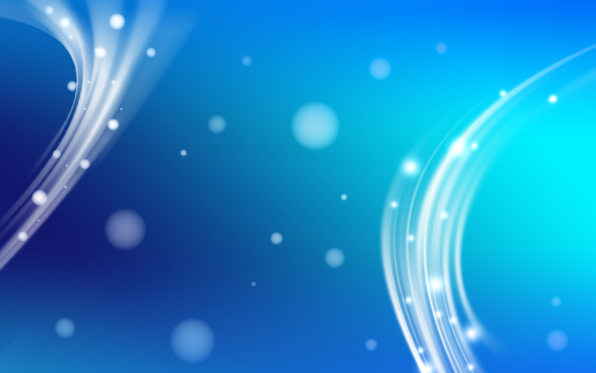 Abstract light blue background with flowing white lines and bokeh effect, creating a sense of motion and energy