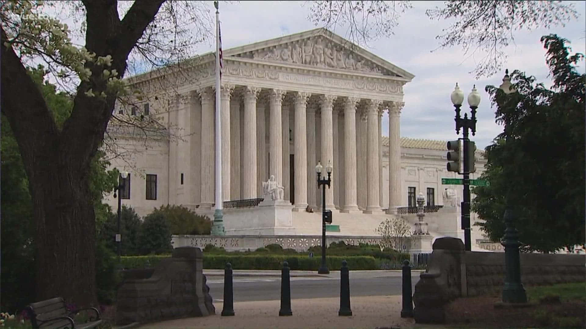 Supreme Court Building Street Wallpaper