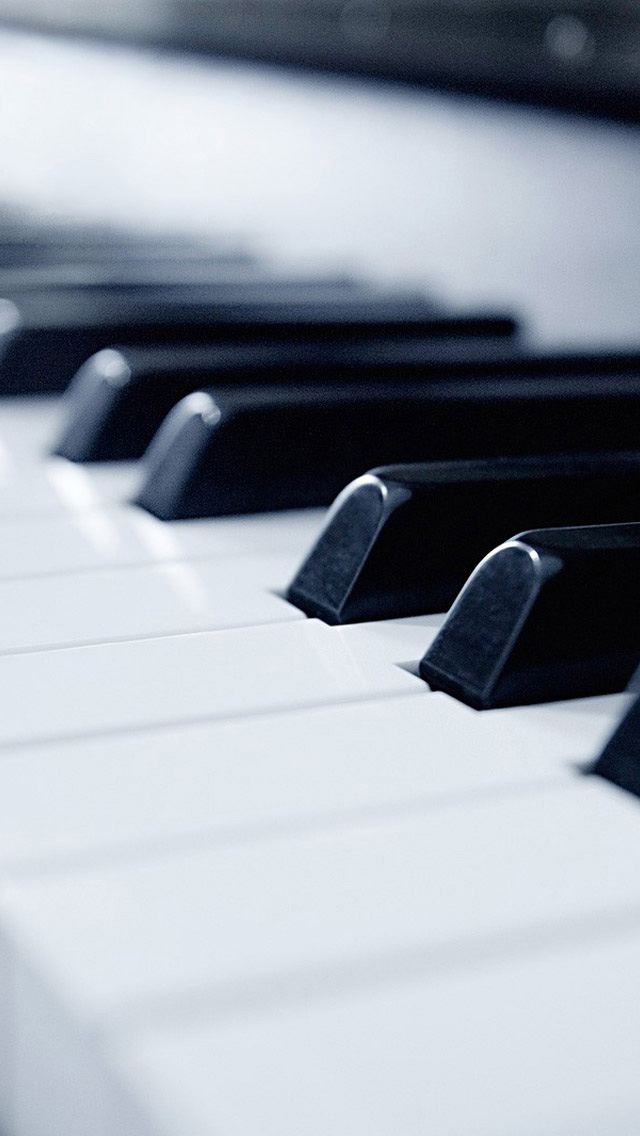 Piano Keys iPhone 5 Wallpaper 640x1136
