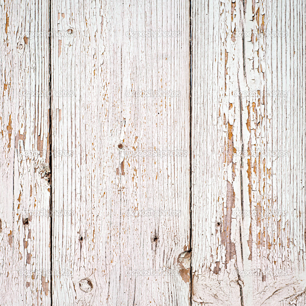 White Wood Texture Background Old Planks Painted With