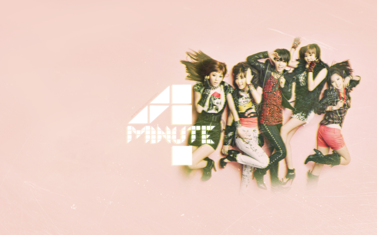 Wallpaper People Groups Ammiratio 4minute No