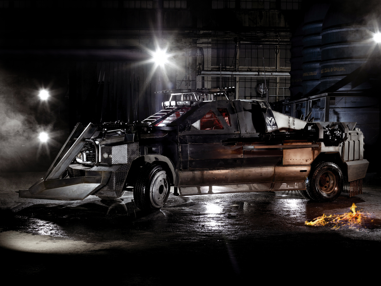 Dodge Ram Quad Cab Death Race Movie Truck Wallpaper And