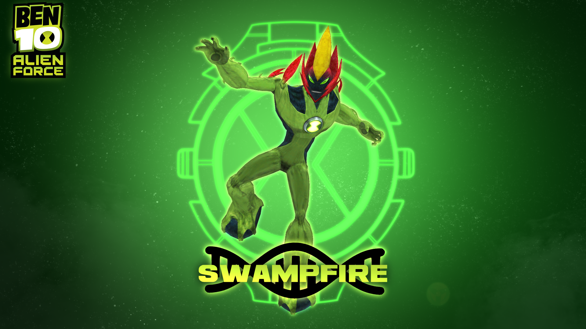MMD Swampfire DL by lupalah 1920x1080