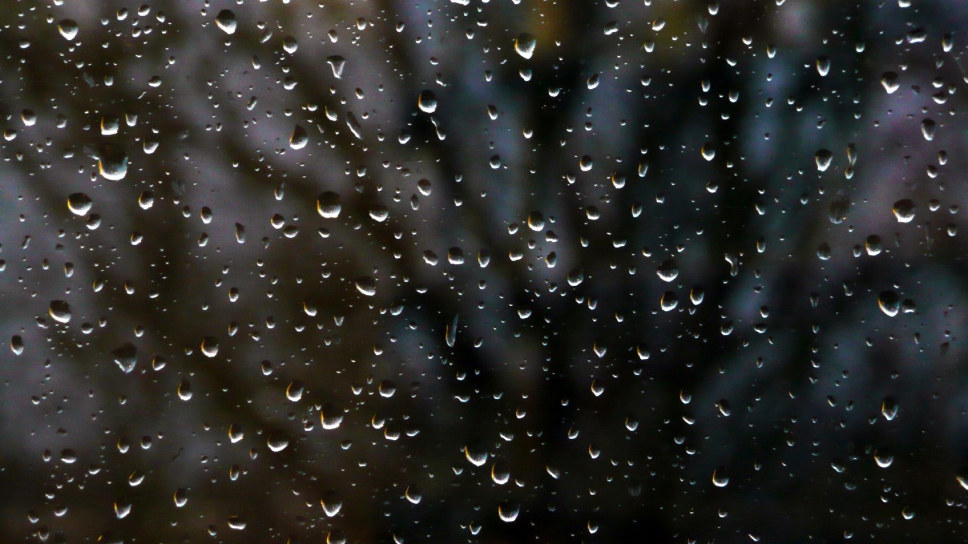 Rain Window Background For