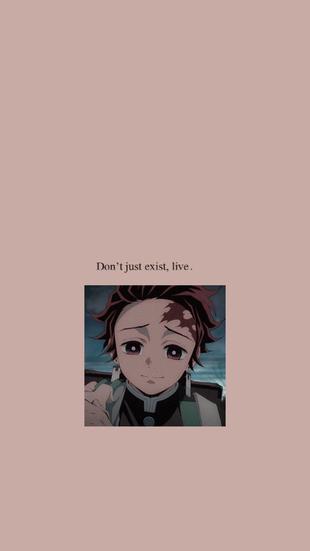 Tanjiro Lockscreen Aesthetic Demon Slayer Wallpaper iPhone