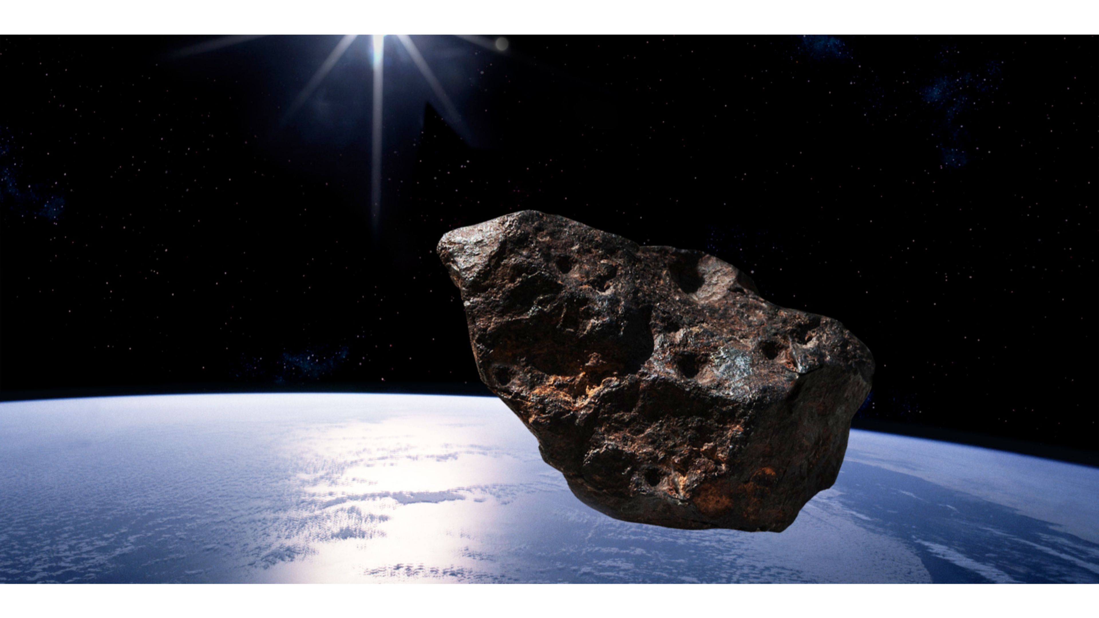 Large Asteroid 4k Wallpaper