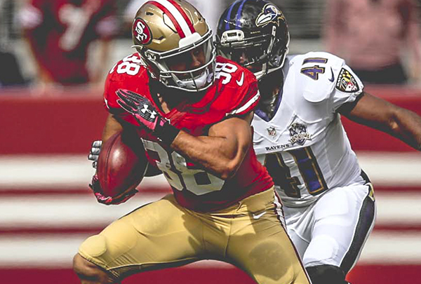 49ers Rb Jarryd Hayne Ready For First Rivalry Game Against The Seattle