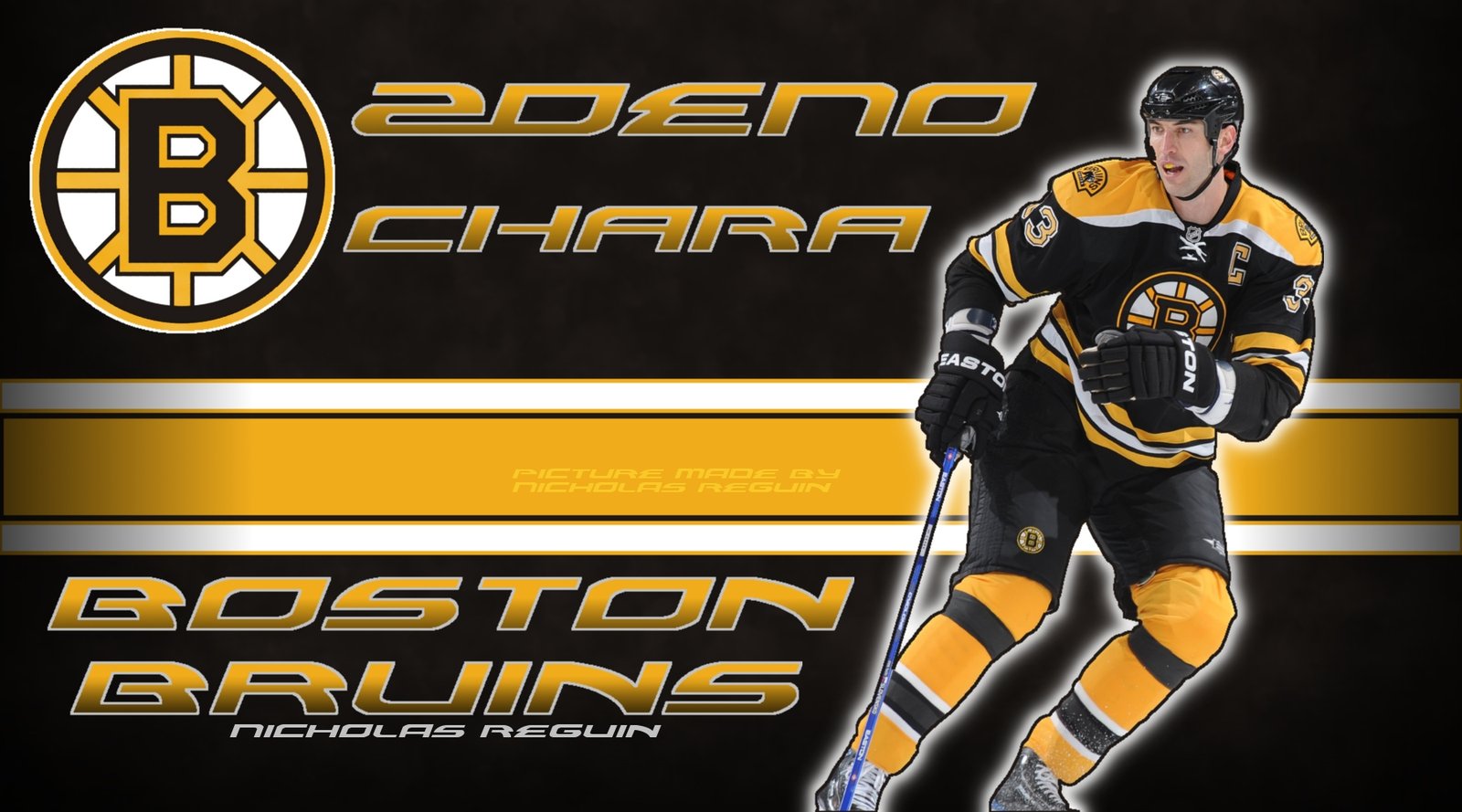 Zdeno Chara Boston Bruins Widescreen Background By Fbgnep On