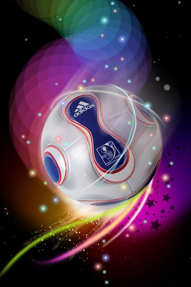 HD Colorful Adidas Football Ipod Touch Wallpaper Background