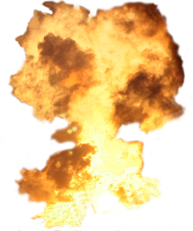 Explosion Transparent Background Nuclear By Qsec